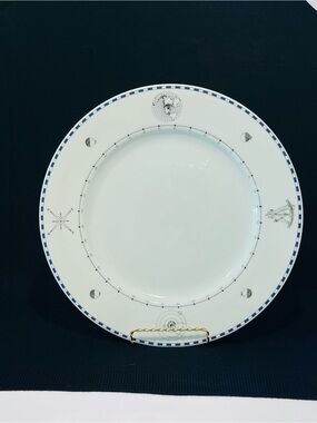 Sasaki World View 12” Diameter Serving Plate Designed by Erica Friedman
